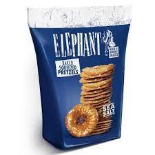 Bretzels Pressés Sel de Mer Vegan 80g - ELEPHANT