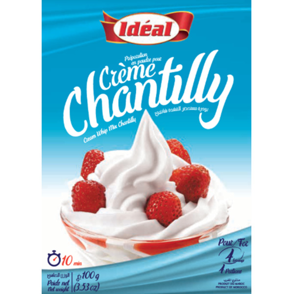 Creme Chantilly 100g - IDEAL