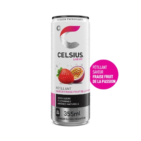 35 5cl Celsius Fraise Passion