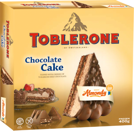 كيك الشوكولاتة توبليرون 400 g - ALMONDY