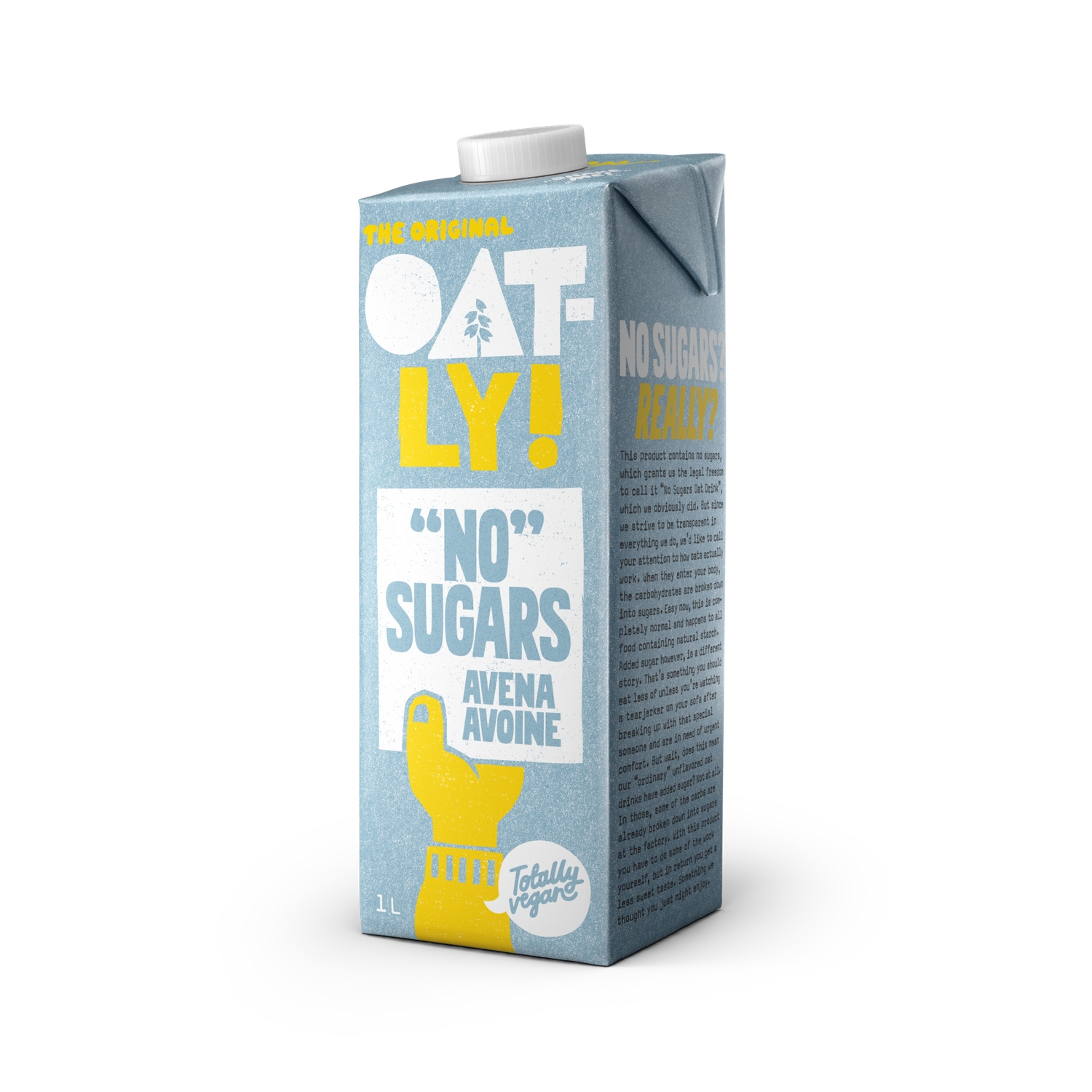 Boisson à l'avoine sans sucres 1 L - OATLY