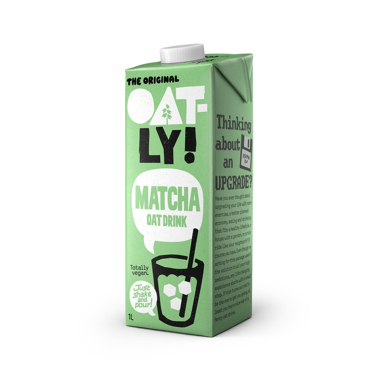 Boisson à l'avoine matcha 1 L - OATLY