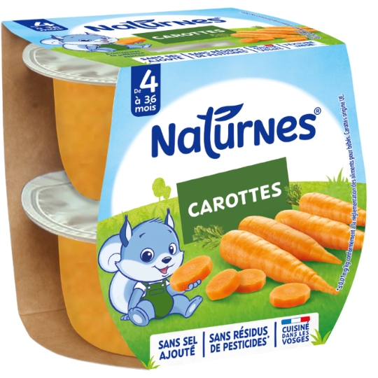 4ヶ月からのにんじん小鍋 2x130g - NESTLÉ
