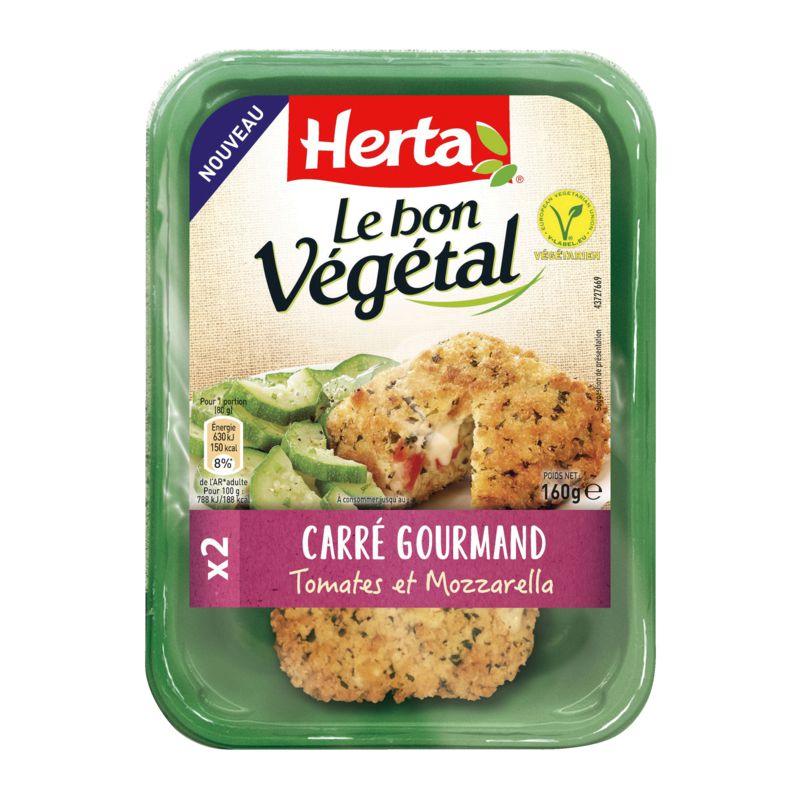 कारे गोरमां प्लांट-बेस्ड टमाटर और मोज़ेरेला 160 g - GARDEN GOURMET