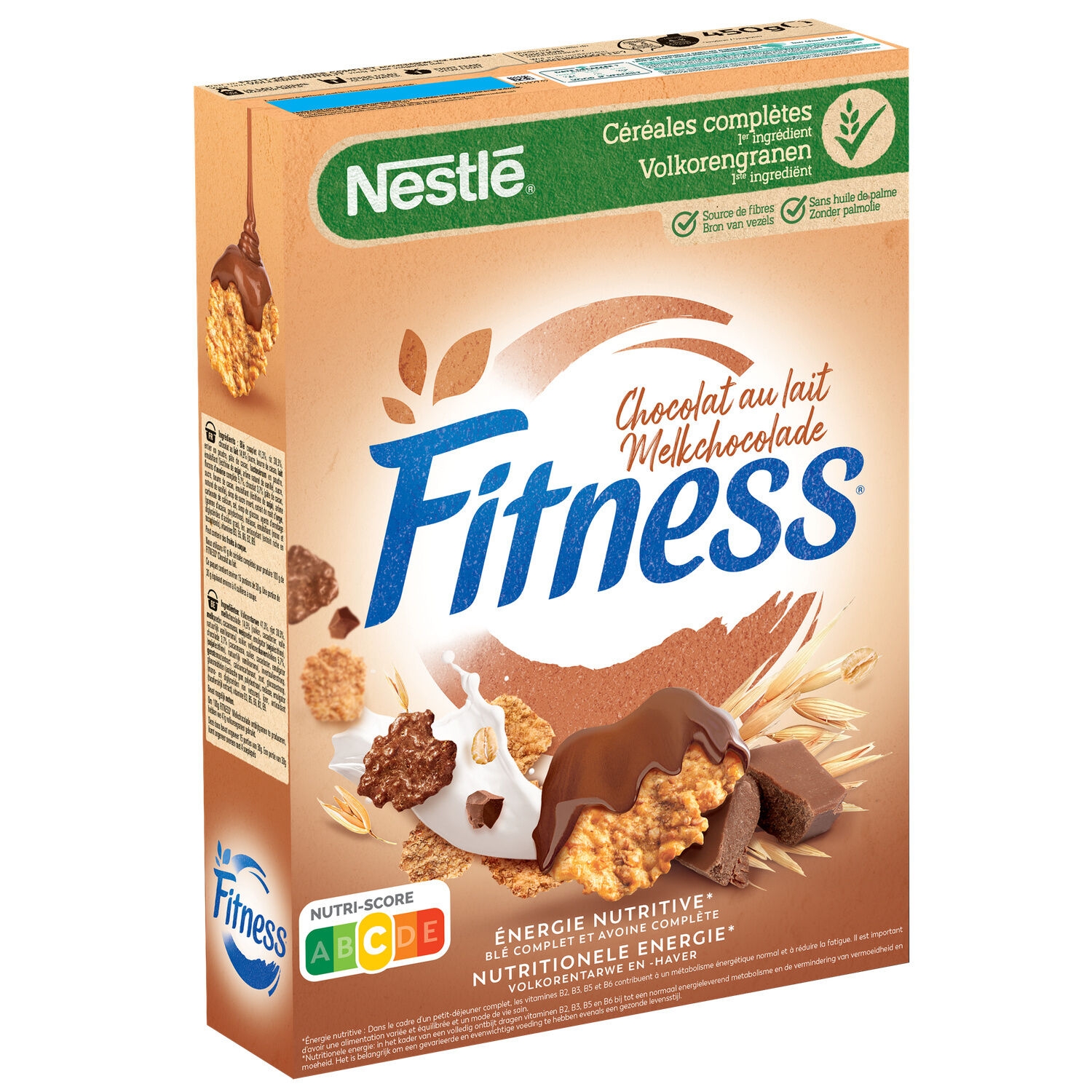 Nafaka FITNESS chokoleti ya maziwa 450 g - FITNESS