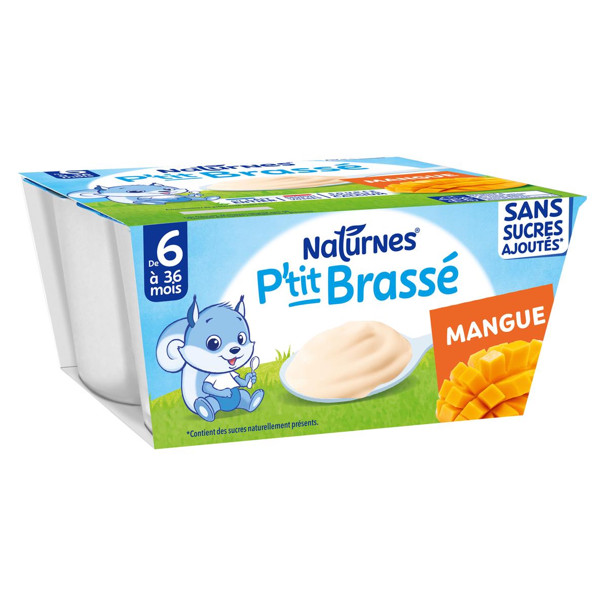P'tit Brassé mango vanaf 6 maanden 4x90 - NESTLE
