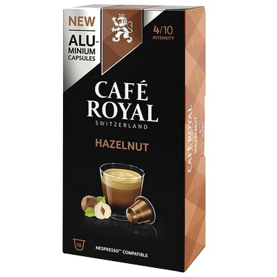 Café noisette en capsules compatibles Nespresso x10 - CAFÉ ROYAL