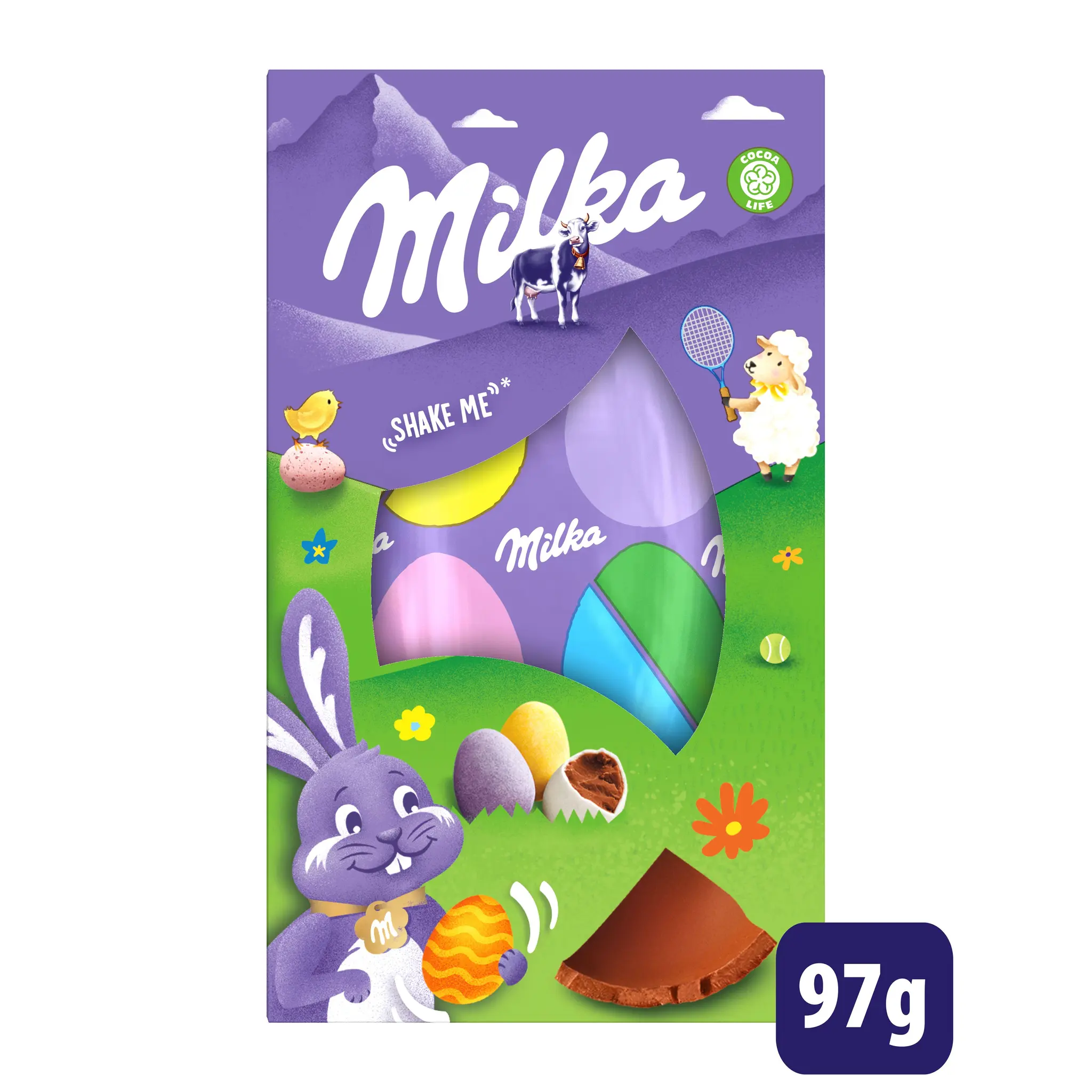 Ovo de chocolate Tendre Trésor 97 g - MILKA