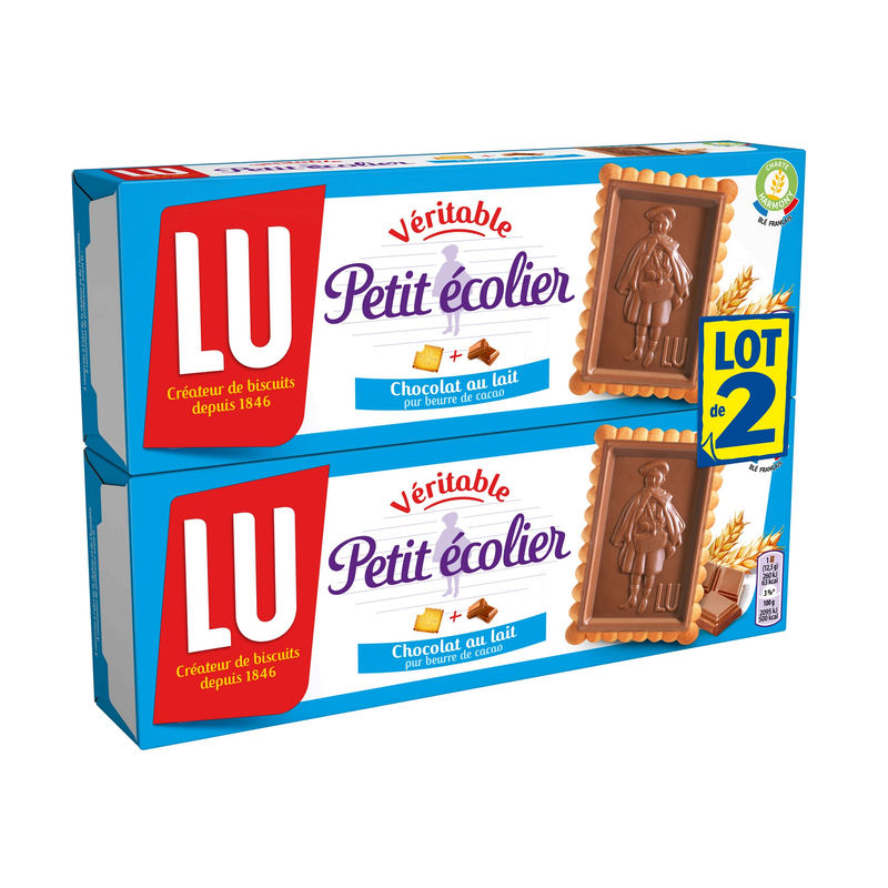 Bánh quy sô cô la nhỏ dành cho học sinh 2x150g - LU