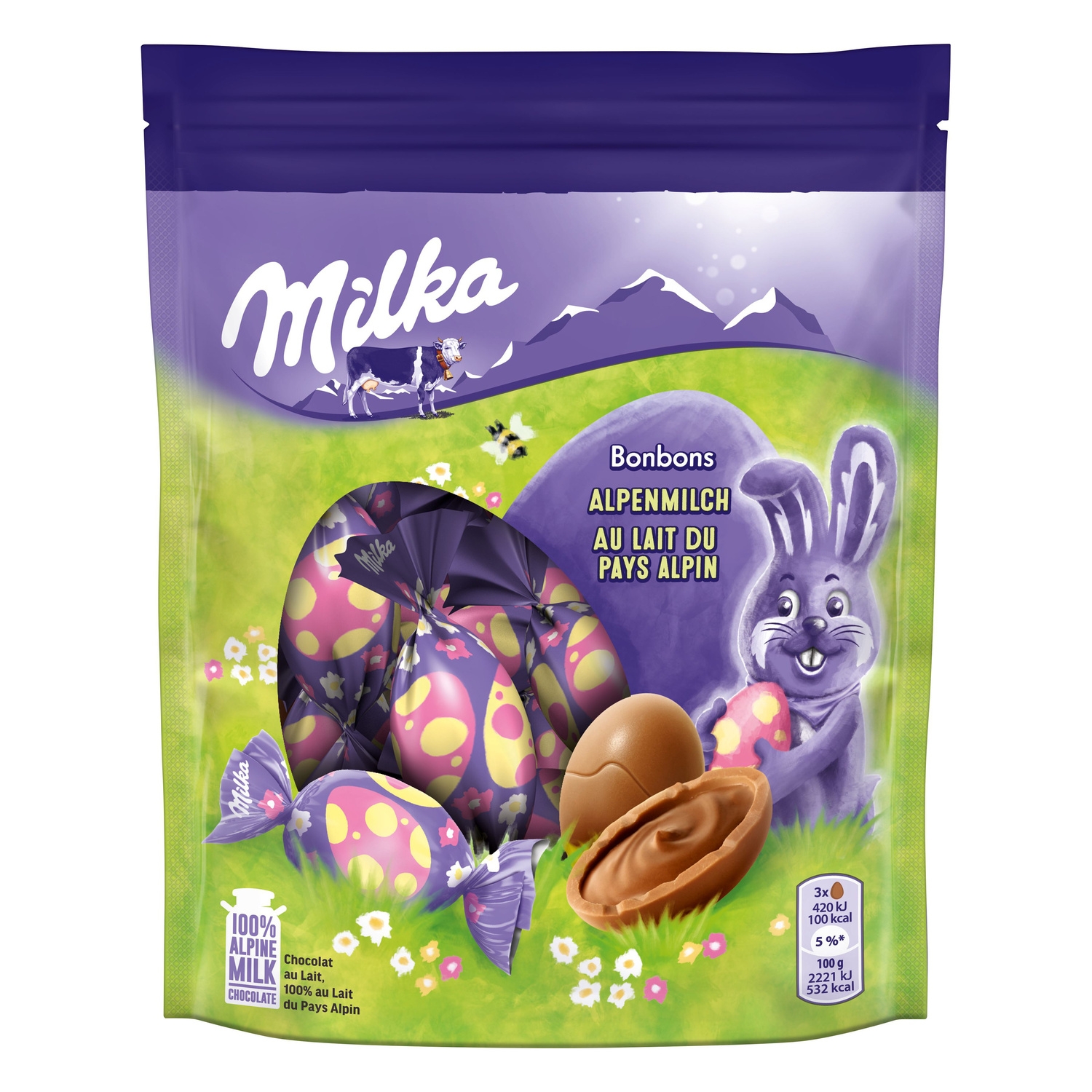 ミルクチョコレートボンボン 86 g入り - MILKA