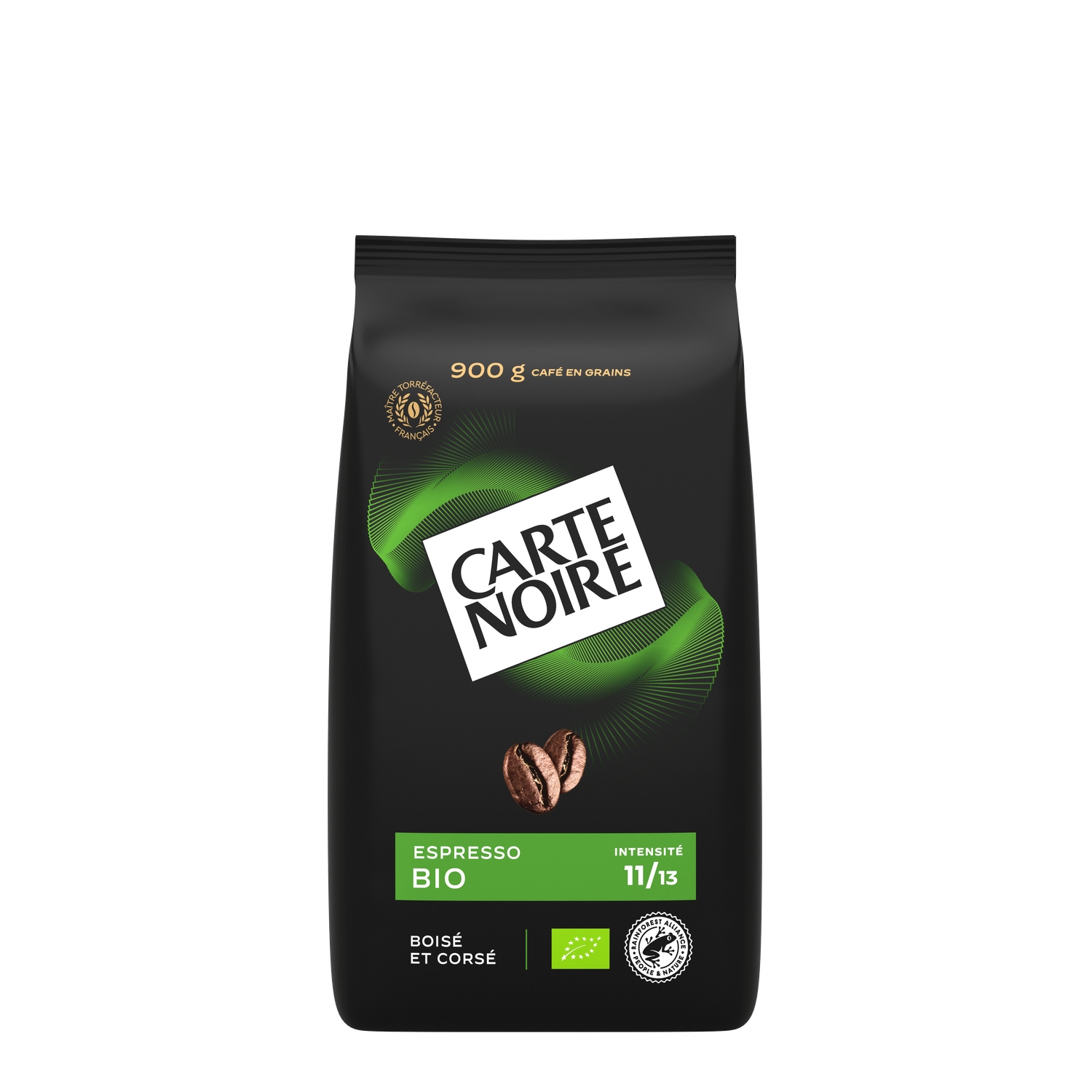 Kawa ziarnista espresso bio 900 g - CARTE NOIRE