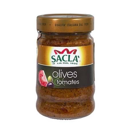 Sos z oliwkami i pomidorami 190 g - SACLA