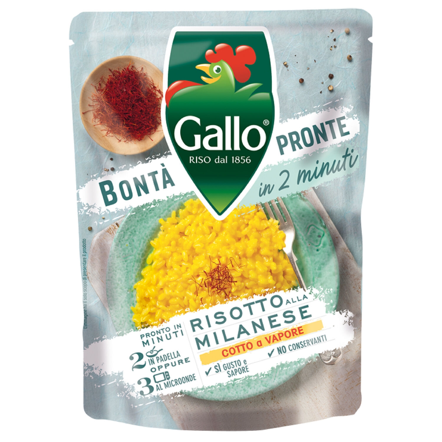 Plat cuisiné risotto safran - RISO GALLO