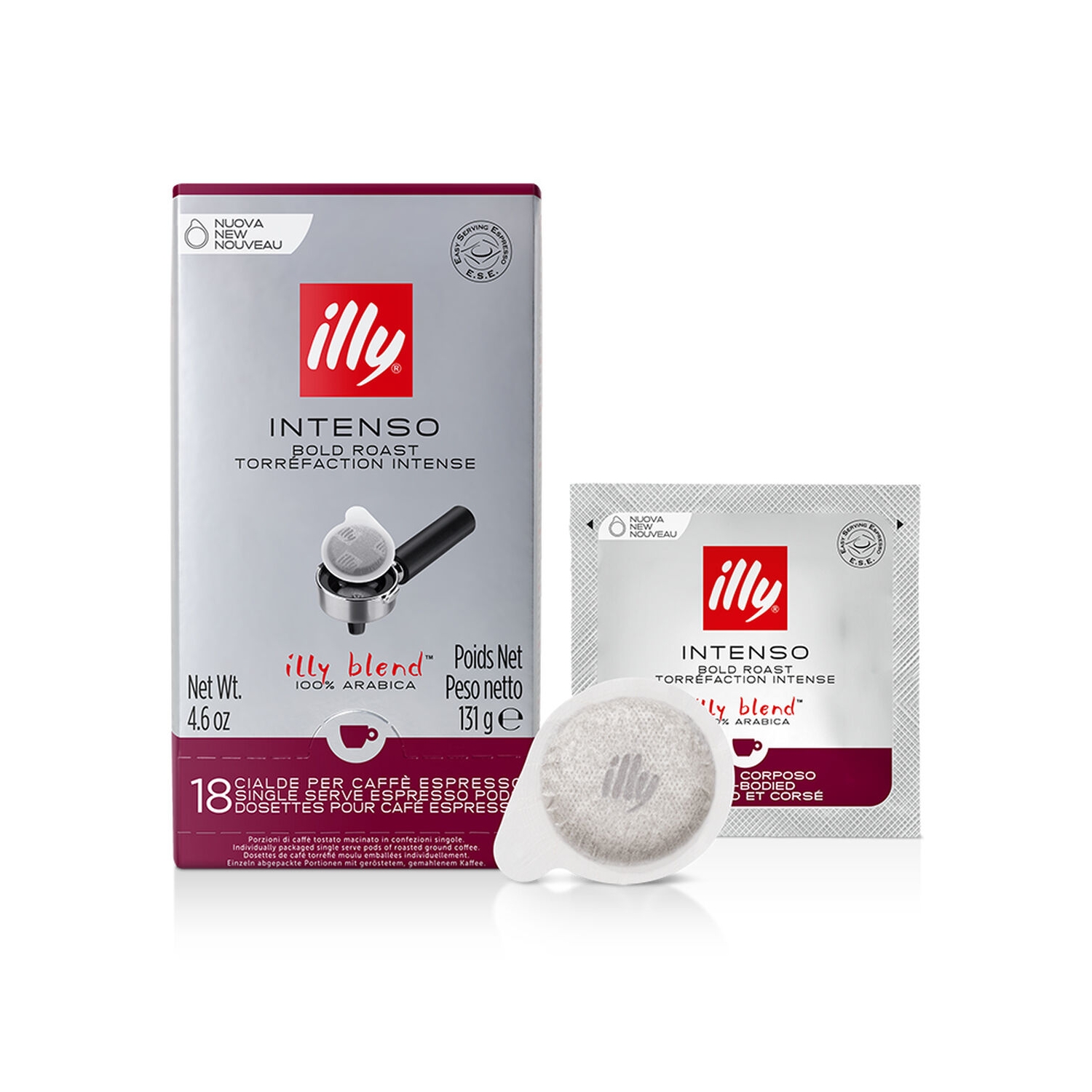 Illy E.s.e. Intenso 12x18 Pods - ILLY