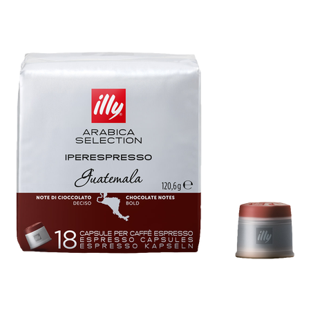 18 Capsules Iperespresso Guatemala - ILLY
