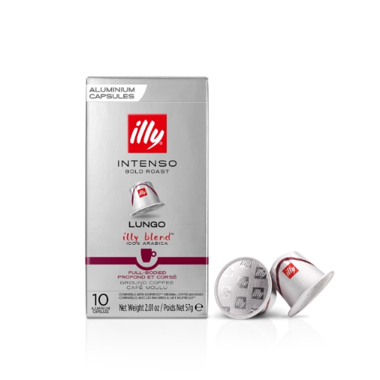 قهوة في كبسولات ألومنيوم Intenso Lungo x10 - ILLY