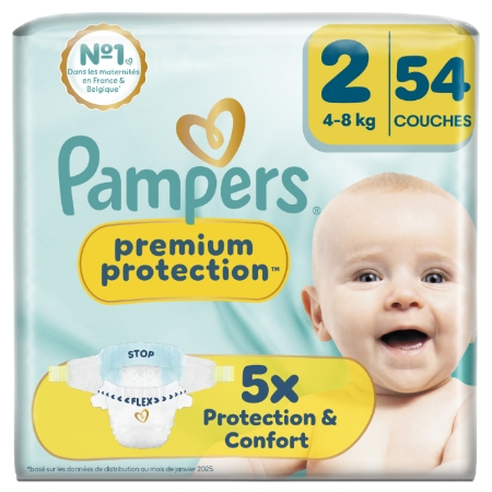 Pampers Pp Nb Geant T2 X54