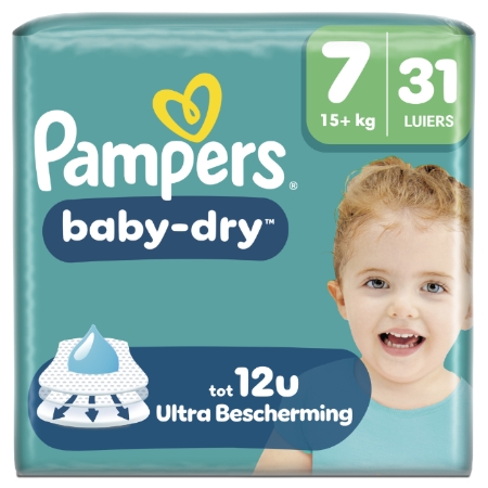 Pampers Baby Dry Geant T7 X31