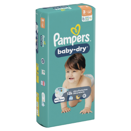 Pampers Baby Dry Geant T3 X52