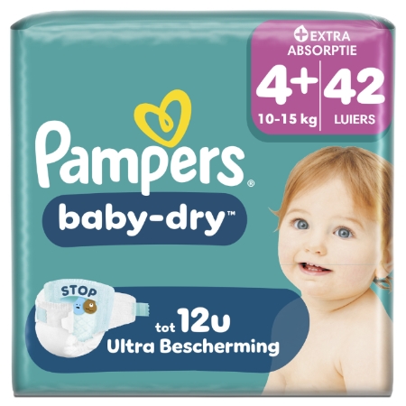 Pampers Baby Dry Geant T4 X42