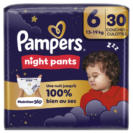 Pampers Bd Night Pants T6 X30