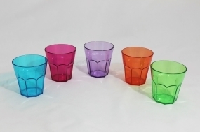 Petit Verre A Facettes Cou Noi