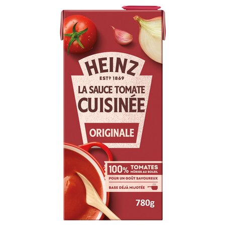 Sauce tomate cuisinée ail et oignon originale 780g - HEINZ
