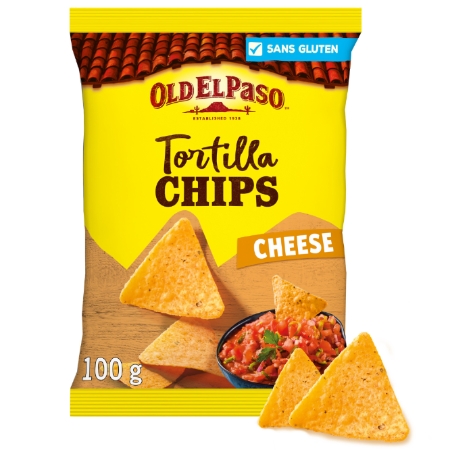 Tortilla Chips Cheese 100g - OLD EL PASO