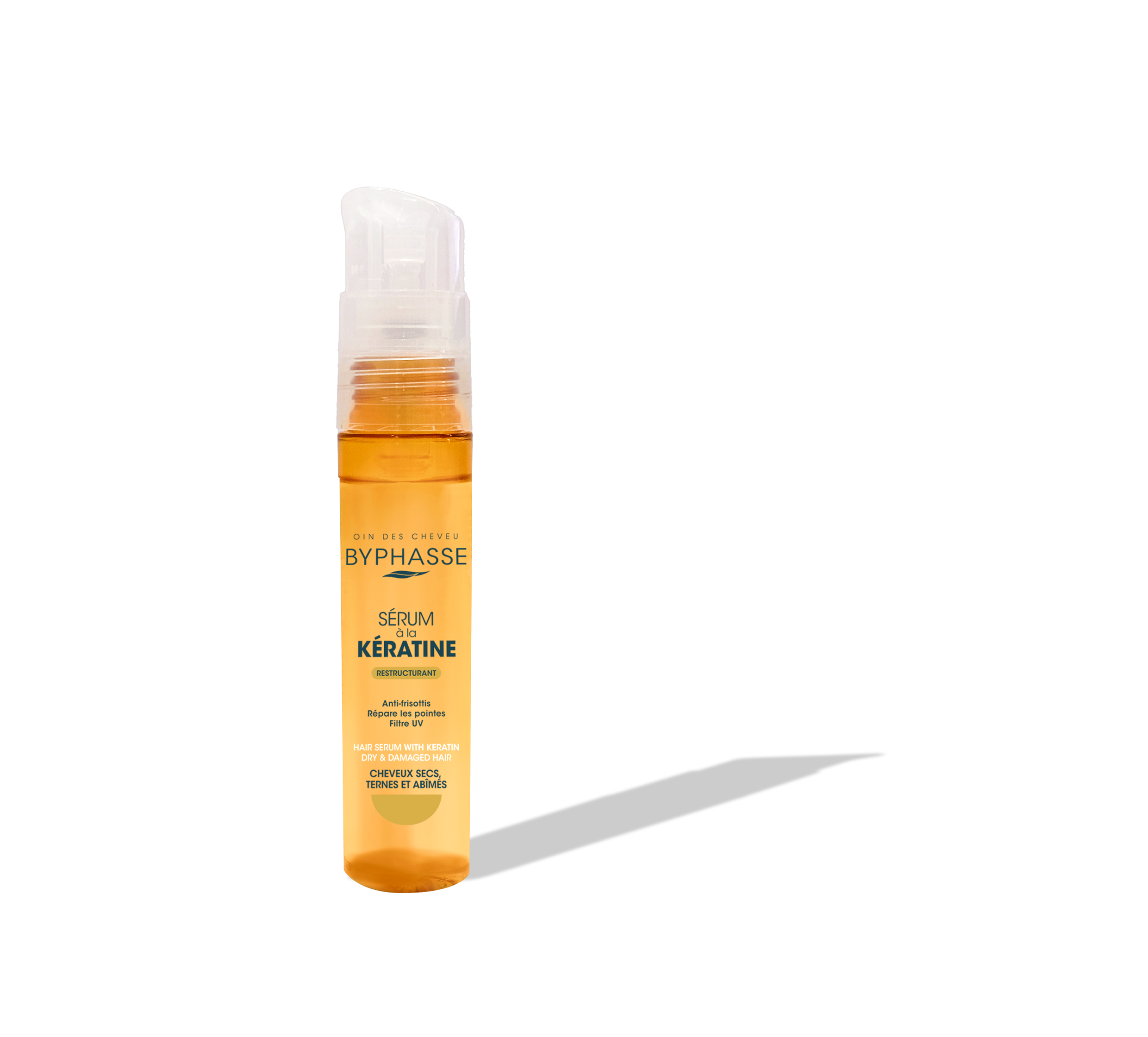 Sublim Protect Sérum Capillaire à La Kératine Cheveux Secs. Ternes Et Abîmés 50ml - BYPHASSE