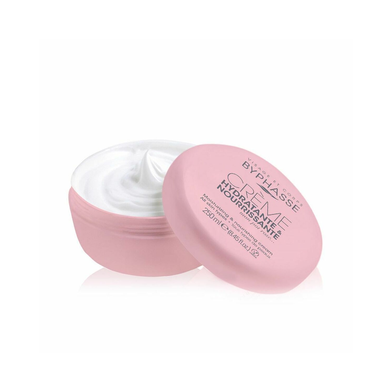 Crème Hydratante Et Nourrissante Visage Et Corps Tous Types De Peaux 250ml - BYPHASSE