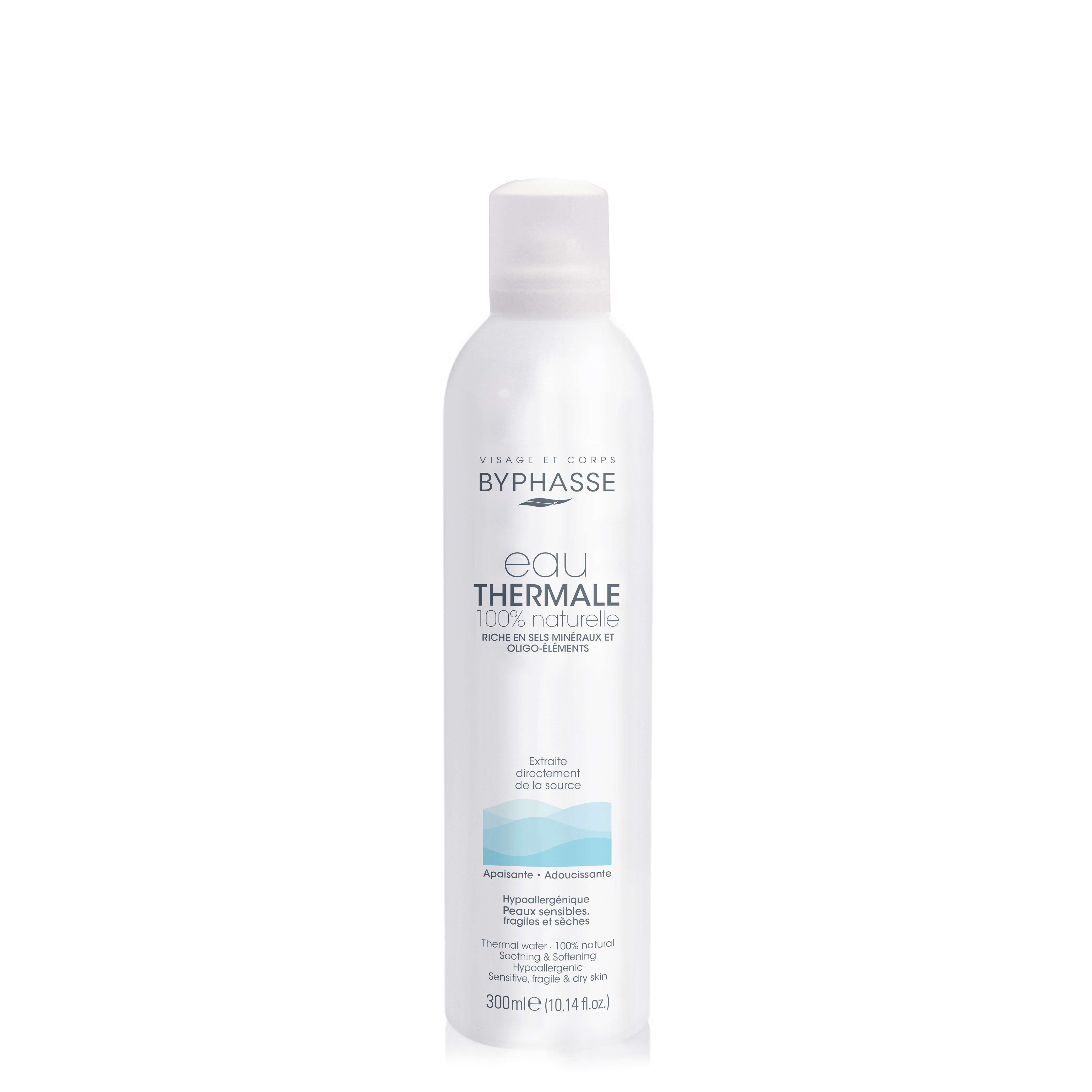 Eau Thermale 100% Naturelle. Peaux Sensibles. Fragiles Et Sèches 300ml - BYPHASSE