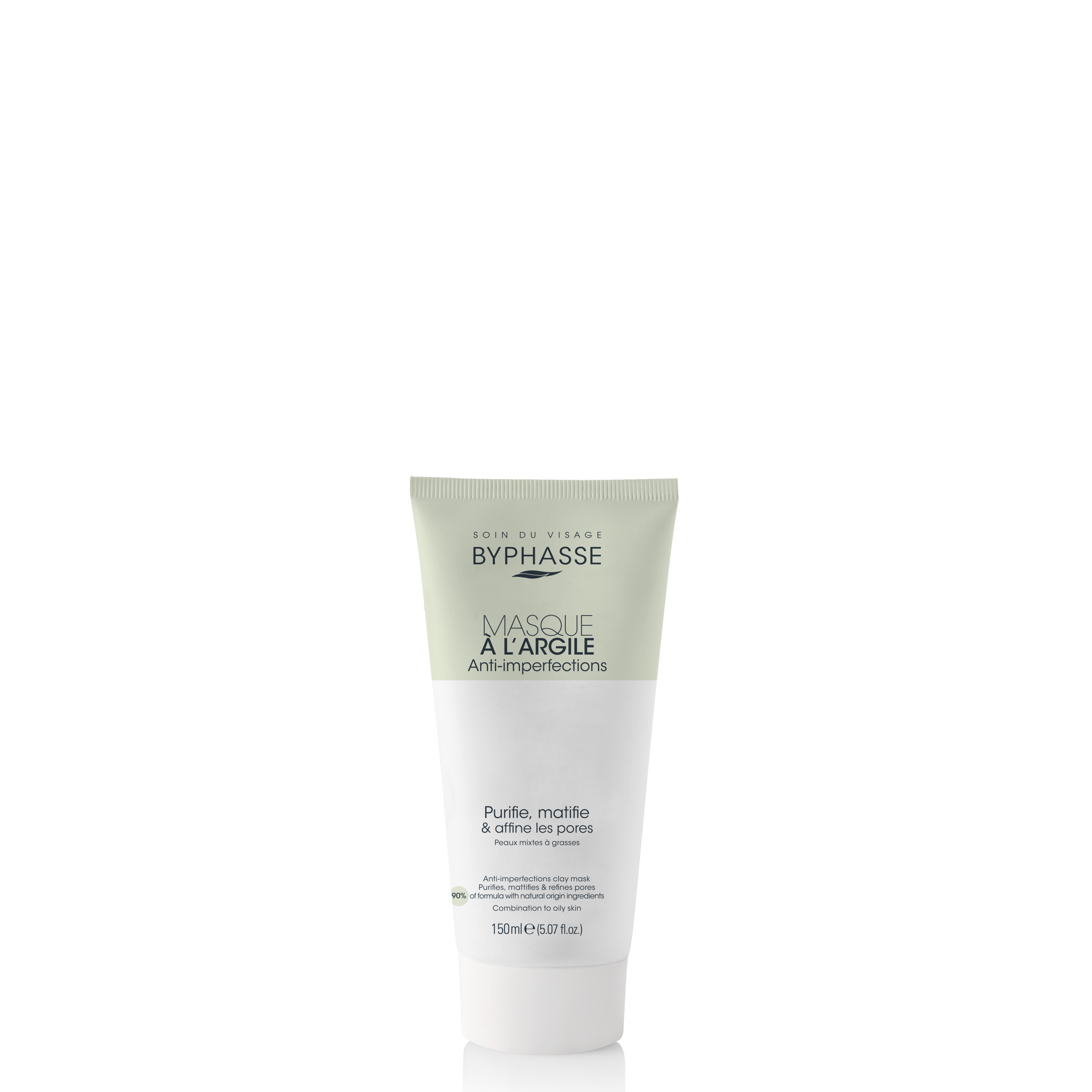 Masque à L'argile Anti-imperfections Peaux Mixtes à Grasses 150ml - BYPHASSE