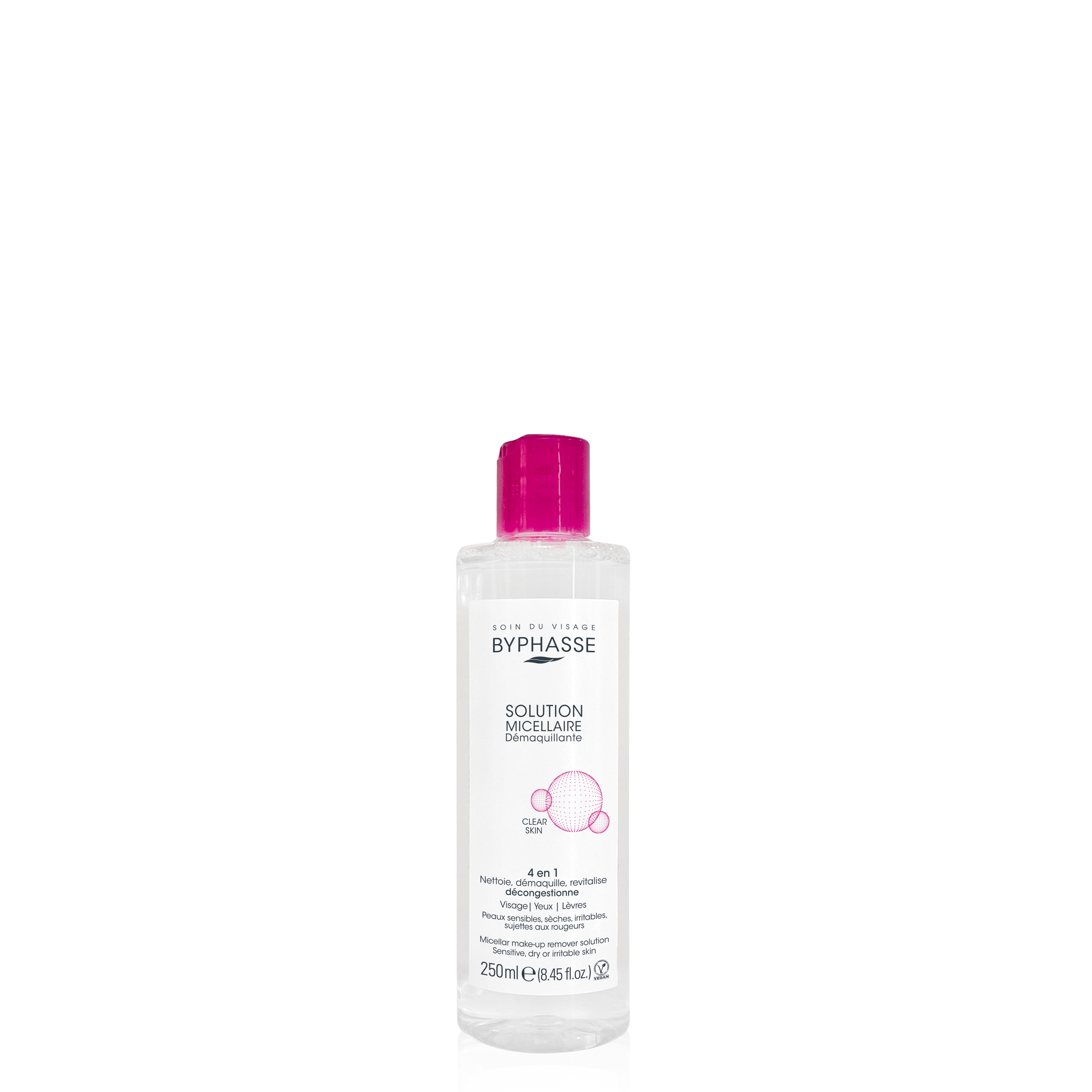 Solution Micellaire Démaquillante Peaux Sensibles. Sèches. Irritables 250 Ml - BYPHASSE