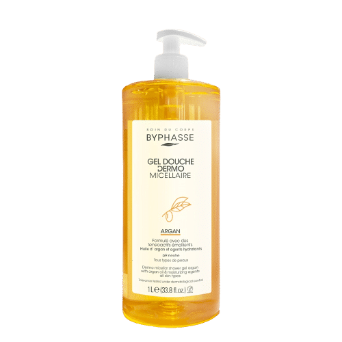 Gel Douche Dermo Micellaire Argan 1l - BYPHASSE