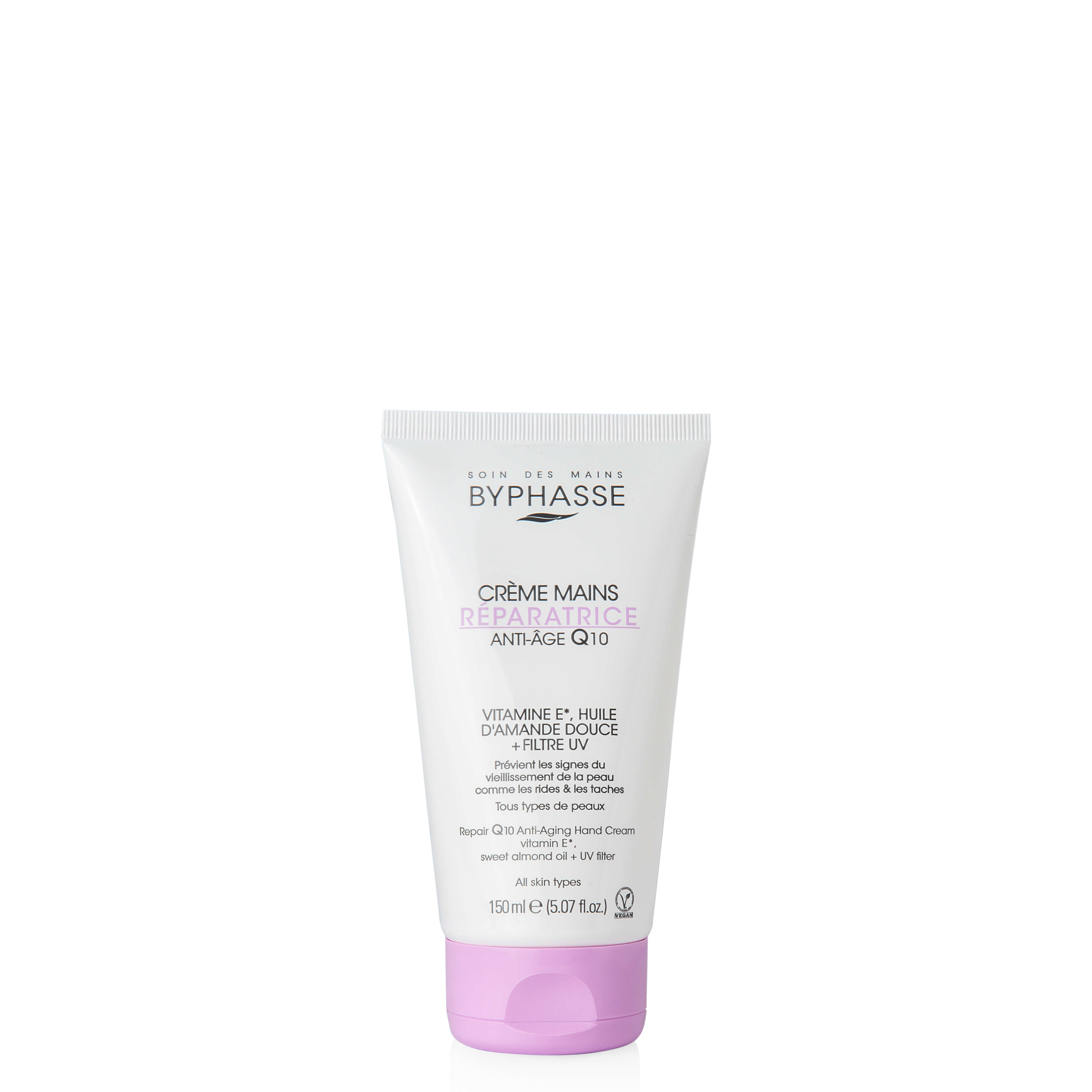 Crème Mains Reparatrice Anti-âge Q10 150ml - BYPHASSE