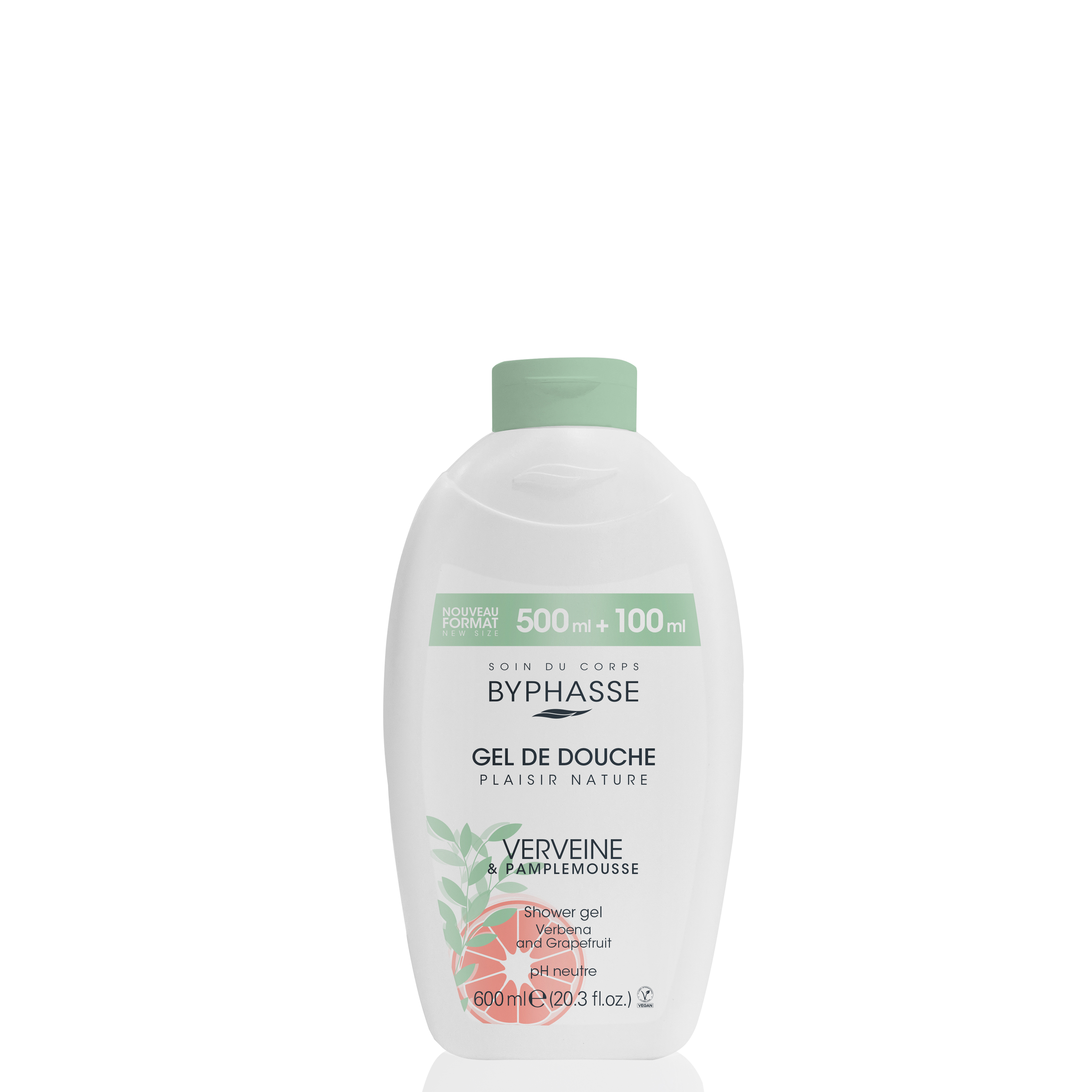 Plaisir Nature Gel De Douche Verveine & Pamplemousse 600ml