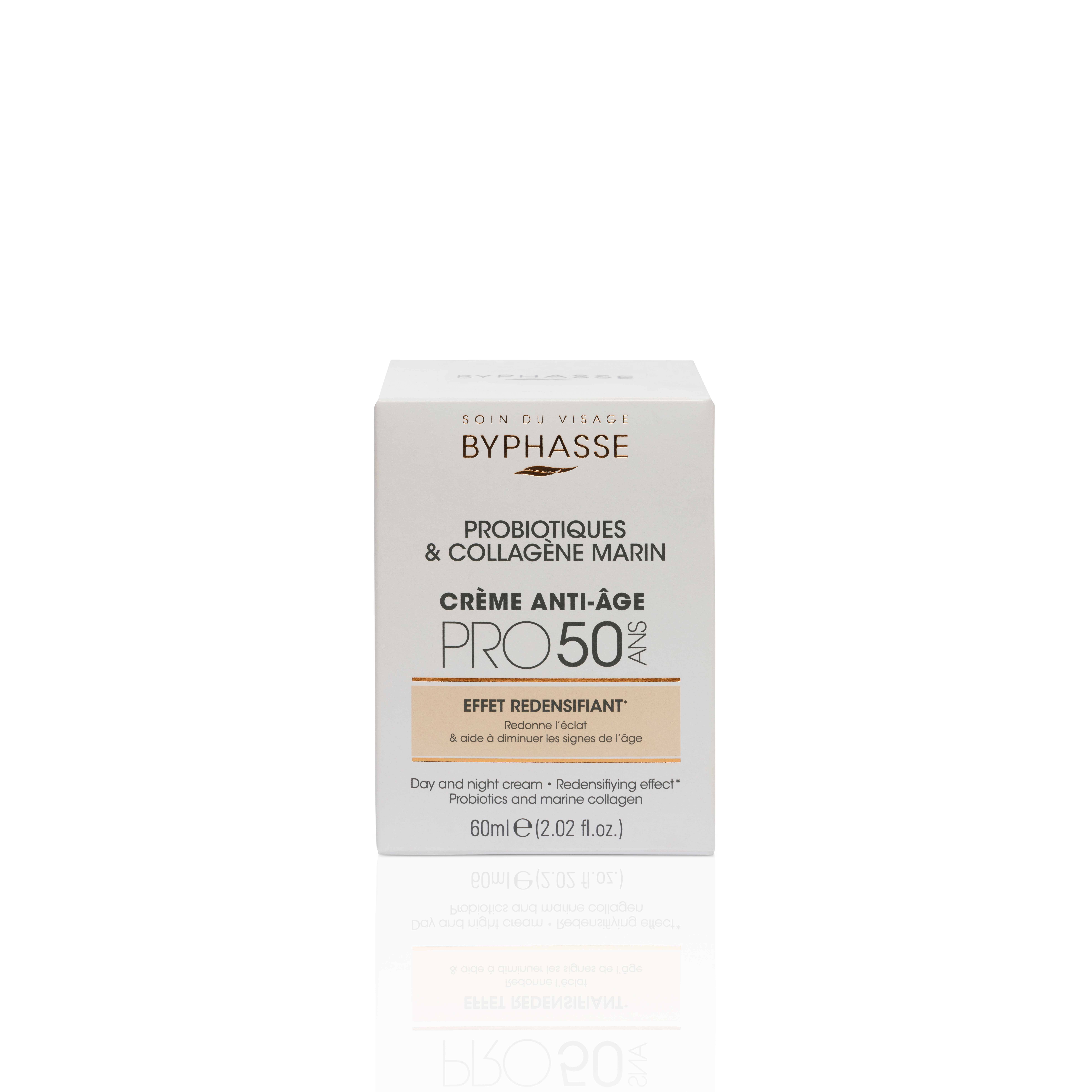 Crème Anti-âge Pro50 Ans Redensifiante 60 Ml - BYPHASSE
