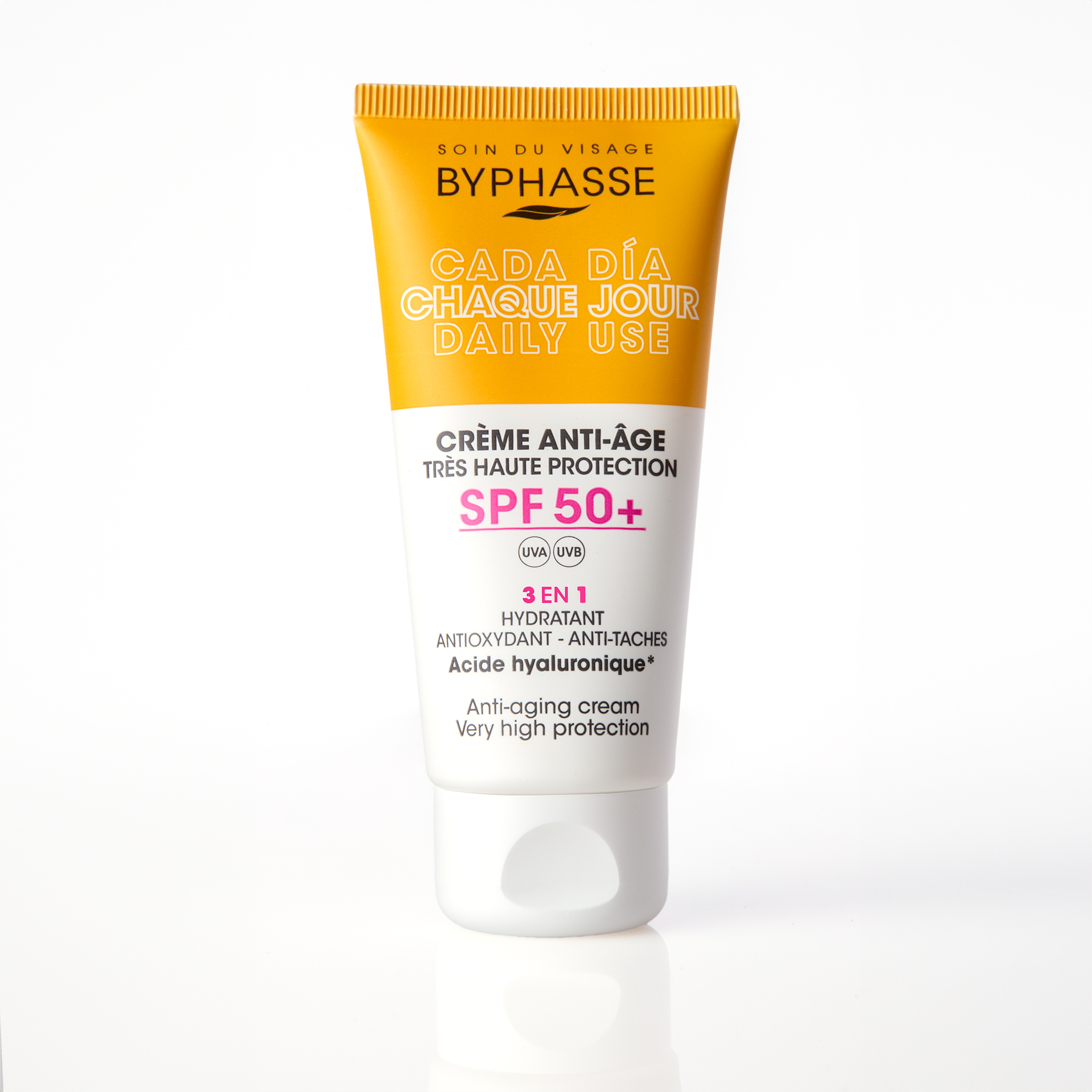 Crème Visage Anti-âge Spf 50+ 50ml - BYPHASSE