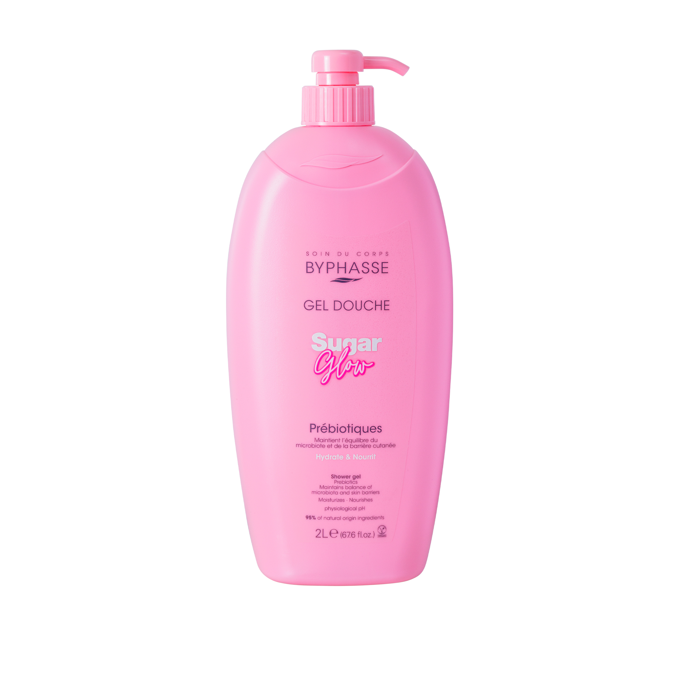 Gel Douche Sugar Glow 2l - BYPHASSE