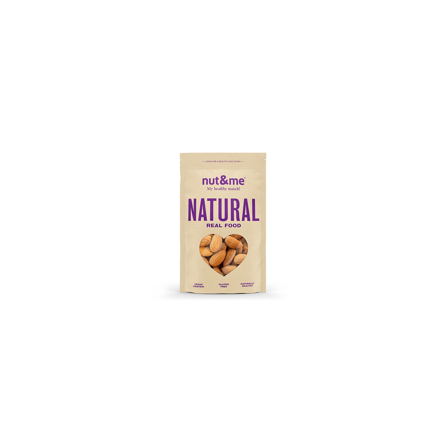 Amande Naturelle, 200g - NUT & ME