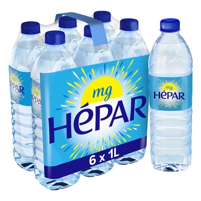 Eau minérale naturelle 75 cl - HÉPAR