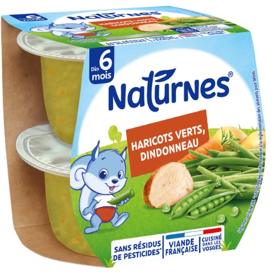 Món ăn cho bé từ 6 tháng Đậu xanh Thổ Nhĩ Kỳ 2x190g - NESTLE