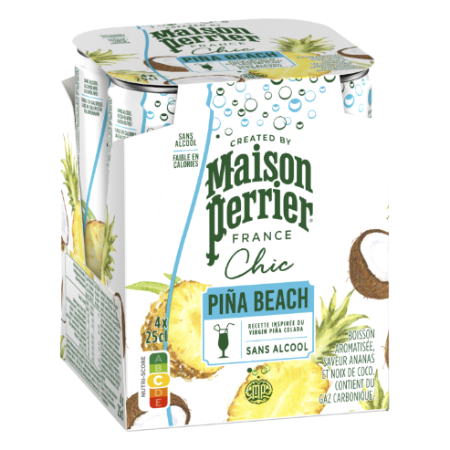 4x25cl Mp Chic Pina Beach