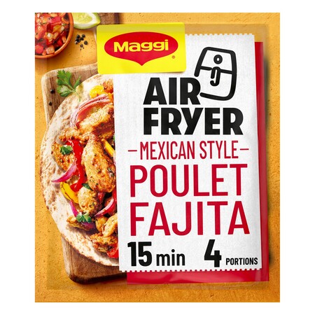 Préparation Poulet Fajita Style Mexicain Air Fryer 27g - MAGGI