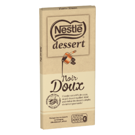لوح شوكولاتة داكنة حلوة 170 جرام - NESTLE DESSERT