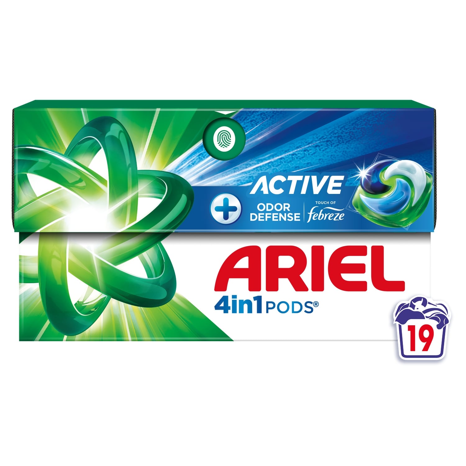Lessive capsules tout-en-1 x19 - ARIEL