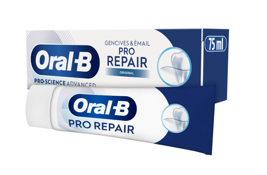 Dentifrice gencives et émail Pro Repair Original 75 ml - ORAL-B