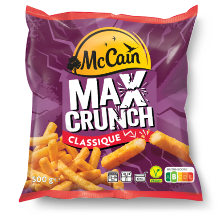 Frites Max Crunch classique 500 g - MCCAIN