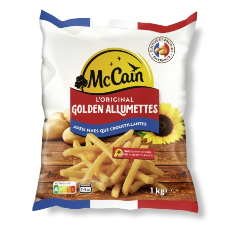 بطاطس مقلية رفيعة Golden L'Original 1 kg - MCCAIN