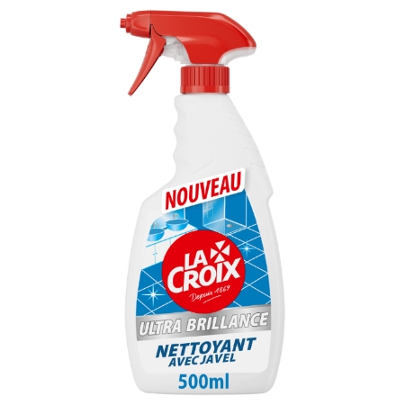 Ultra Brillance nettoyant salle de bain avec javel 500 ml - LA CROIX